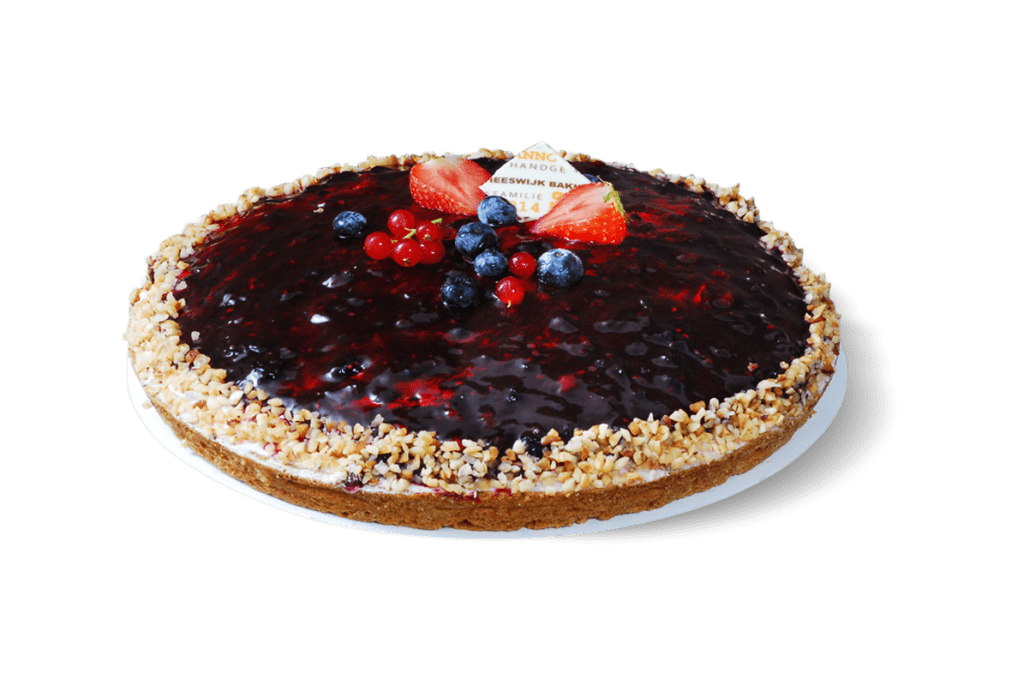 forest fruit bavarois flan