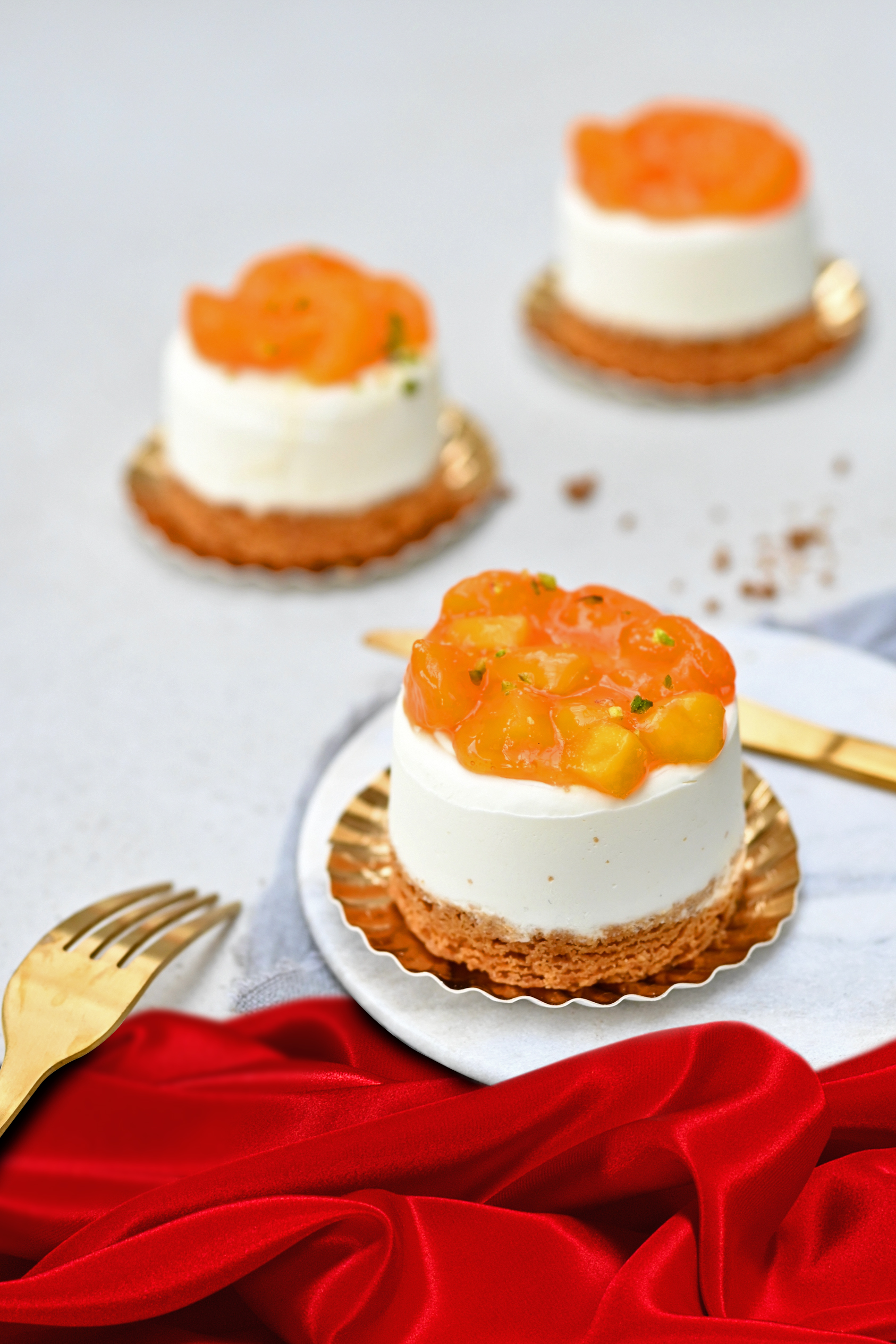 tangerine curd pastry