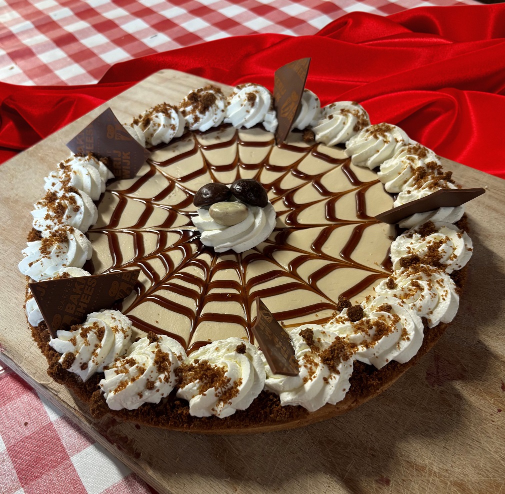 apple speculoos flan