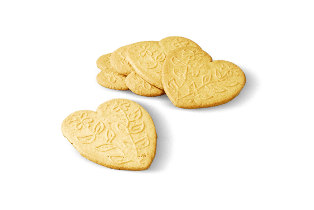 heart biscuits, pack of 5
